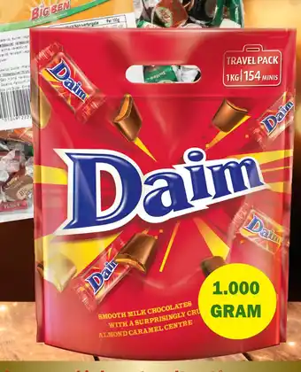 Købmandsgården Daim mini party bag tilbud