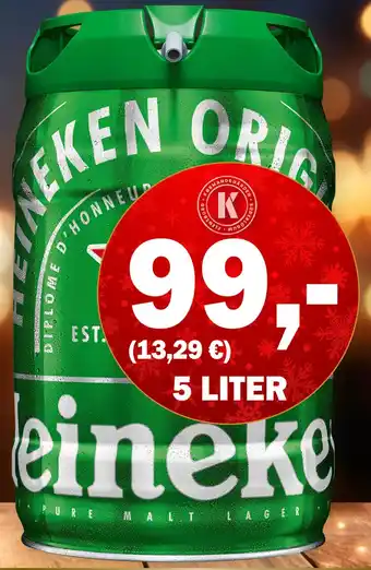 Købmandsgården Heineken tilbud