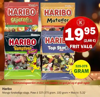 Købmandsgården Haribo tilbud
