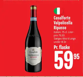 Min Købmand Casalforte valpolicella ripasso tilbud