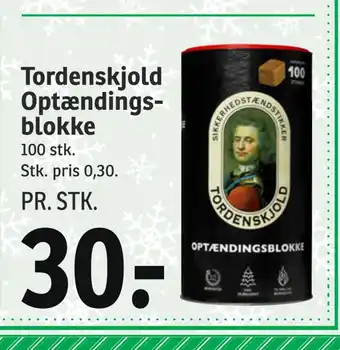 Tordenskjold optændings blokke