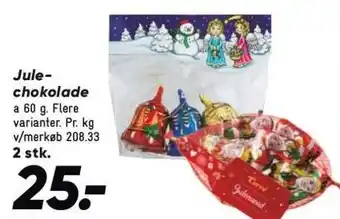 Bilka Julechokolade tilbud