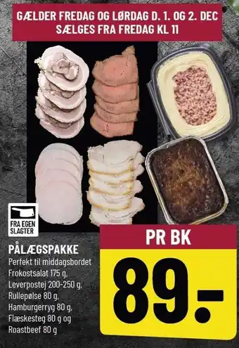 Løvbjerg Pålægspakke tilbud