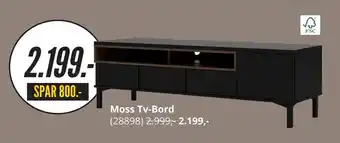 Moss tv-bord