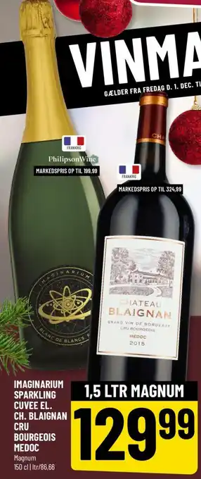 IMAGINARIUM SPARKLING CUVEE EL. CH. BLAIGNAN CRU BOURGEOIS MEDOC