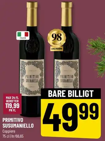 Løvbjerg PRIMITIVO SUSUMANIELLO tilbud