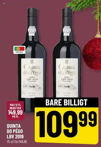 Løvbjerg QUINTA DO PÉGO LBV 2019 75 cl tilbud