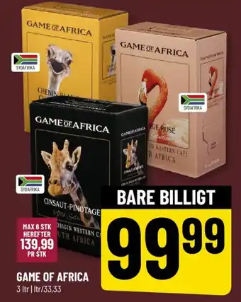 GAME OF AFRICA