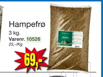 Harald Nyborg Hampefrø tilbud