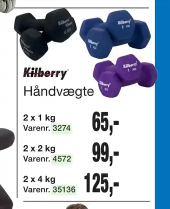 Harald Nyborg Håndvægte tilbud