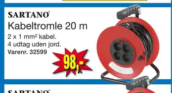 Harald Nyborg Kabeltromle 20 m tilbud