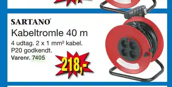 Harald Nyborg Kabeltromle 40 m tilbud