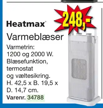 Harald Nyborg Varmeblæser tilbud