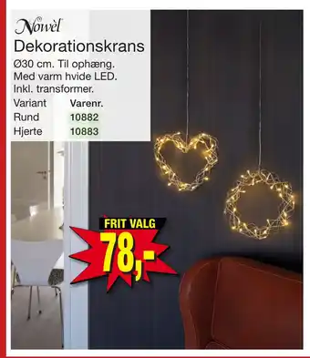 Harald Nyborg Dekorationskrans tilbud