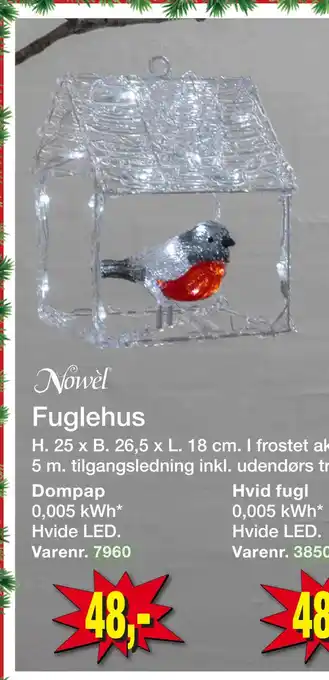 Harald Nyborg Fuglehus tilbud