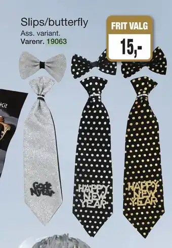 Harald Nyborg Slips/butterfly tilbud