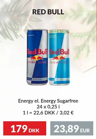 Nielsen's Discount Red bull tilbud