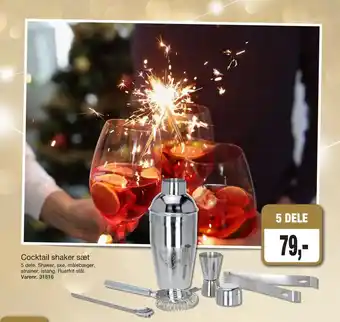 Harald Nyborg Cocktail shaker sæt tilbud