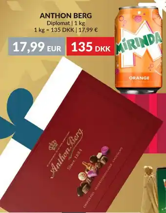 Nielsen's Discount Anthon berg tilbud