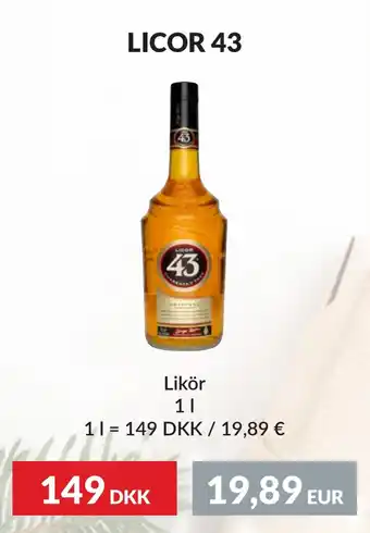 Nielsen's Discount Licor 43 tilbud