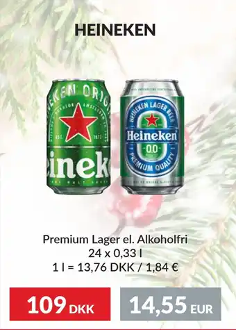 Nielsen's Discount Heineken tilbud