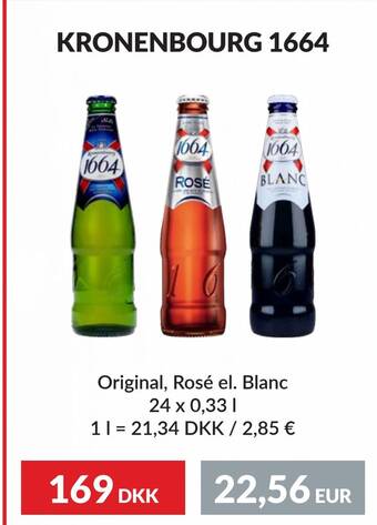 Nielsen's Discount Kronenbourg 1664 tilbud