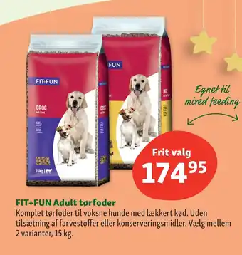 Maxi Zoo Fit+fun adult tørfoder tilbud