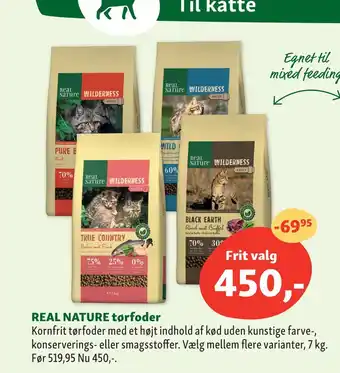Maxi Zoo Real nature tørfoder tilbud