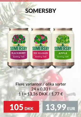 Nielsen's Discount Somersby tilbud