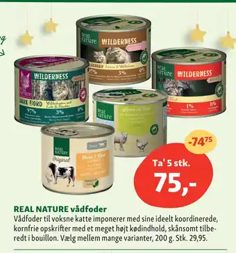 Maxi Zoo Real nature vådfoder tilbud