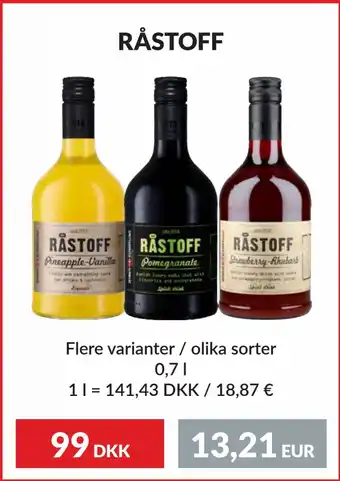 Nielsen's Discount Råstoff tilbud