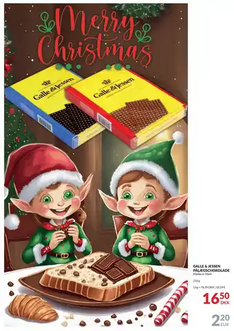 Nielsen's Discount Galle & jessen pålægschokolade tilbud