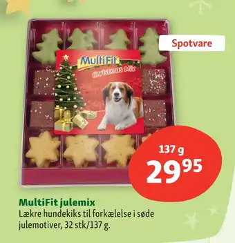 Maxi Zoo Multifit julemix tilbud