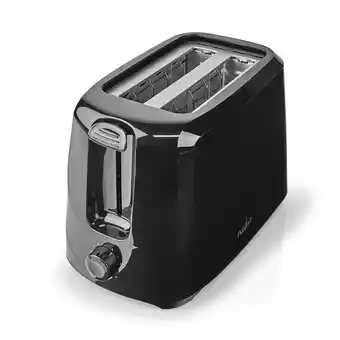 AV-Cables Nedis brødrister 2 skiver - 700w - sort tilbud