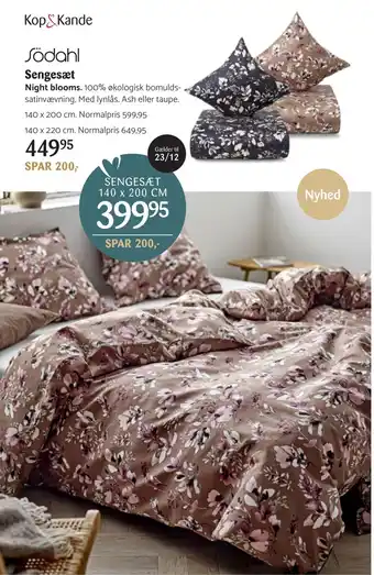 Kop & Kande Sengesæt tilbud