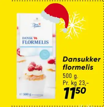 Dansukker flormelis