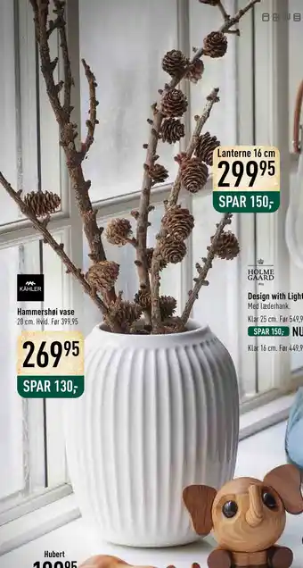 Imerco Hammershøi vase tilbud
