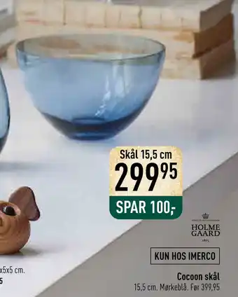 Imerco Cocoon skål tilbud