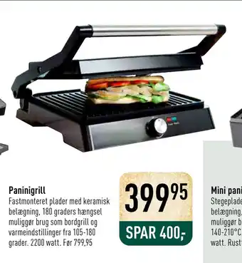 Imerco Paninigrill tilbud