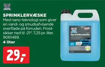 Sprinklervæske