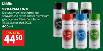jem & fix Spraymaling tilbud