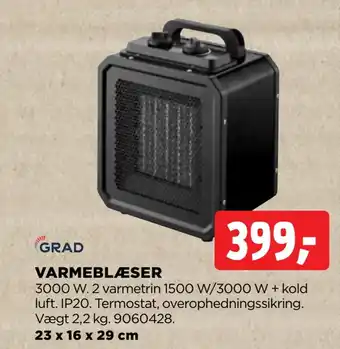 jem & fix Varmeblæser tilbud
