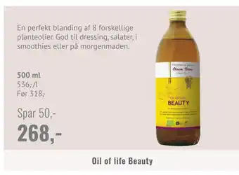 Helsam Oil of life beauty tilbud