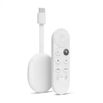 Power Google chromecast med google tv (4k) tilbud