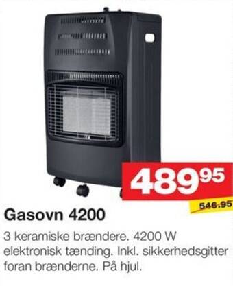 Bauhaus Gasovn 4200 tilbud