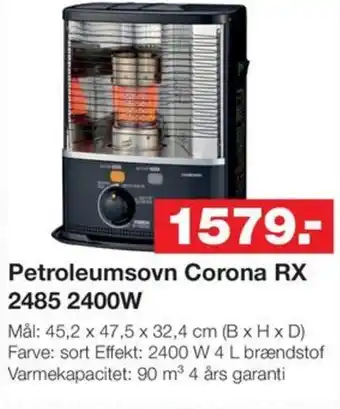 Petroleumsovn Corona RX 2485 2400W