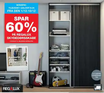 Skydedøre i system 6000