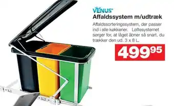 Bauhaus Affaldssystem m/udtræk tilbud