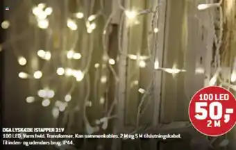 XL-BYG DGA LYSKÆDE ISTAPPER 31V tilbud