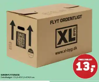 XL-BYG SENIOR FLYTTEKASSE tilbud